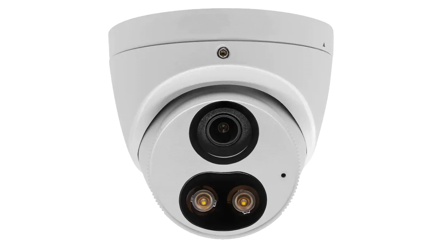 8MP IP Turret Camera - White