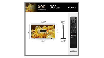 Sony BRAVIA XR 98" X90L Full Array LED 4K Google TV (2023)